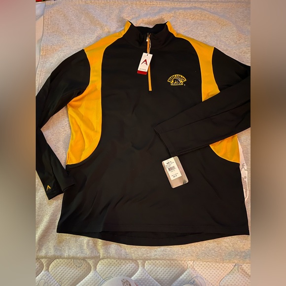 Antigua Other - Boston Bruins | half zip long sleeve shirt | Men XL